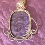 Amethyst Two 925  & Jasper Pendants Photo 7