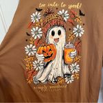 Simply Southern NWT Long Sleeve TShirt Size XL Halloween Ghost Too Cute to Spook Photo 5