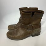 Ecco  leather boots‎ moto boots size 39 Photo 3