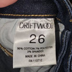 Driftwood  Womens Embroidered‎ Embellished Colette Crop Jeans 26 Photo 5