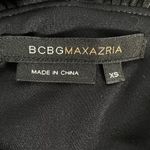 BCBGMAXAZRIA  Timeless Classic Black Formal Sweetheart Retro Midi Dress Size XS Photo 5