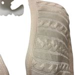 Ralph Lauren Lauren  LRL Black Label Ivory Cableknit Open Cardigan Sz L/XL Cozy Photo 4