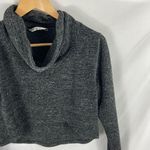 CAbi Glee Grey Pull Over Crop with Thumbholes Medium Photo 1