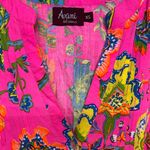 Avani JACOBIN FLOWER Vibrant Pink Floral babydoll dress Size XS Photo 1