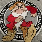 Disney ’s Grumpy from the Seven Dwarfs Unisex Embroidered T-Shirt Photo 2