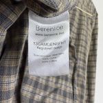 Berenice Paris Western Shirt Womens Plaid Long Sleeve Pearl Snap Cowgirl Cotton Black Size M Photo 11