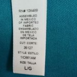 L8ter  8 S Sleeveless Mini Dress in Teal Black Photo 3