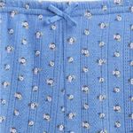 Gap Pointelle Ditsy Floral Blue PJ Shorts Women’s Size S Photo 1