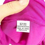 Hy & Dot Hot Pink Open Back Blouse Sz XS Flowy Long Sleeve Casual NEW Photo 6