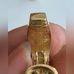 Givenchy  New York Gold Toned Clip On Vintage Earrings Photo 8