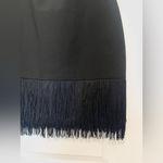 Likely Melly Fringe Mini Dress in Black Photo 3