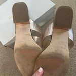 Marc Fisher Bronze Leather Heeled Sandals Photo 2