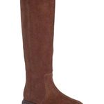 New Kenneth Cole Women's Marge Lug Heel Brown
Suede Leather Tall Boots Size 7 Brown Photo 0