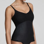 SPANX Invisible Supima Cotton Cami Large Black NEW Shapewear Tank Top Stretch Photo 0