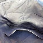 Handmade Colorful Striped Quilted Tote Bag with Button Accent Photo 3