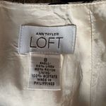 Loft  Pencil Skirt. Floral Black and Cream. Size 8 Linen/Rayon Blend‎ Photo 4