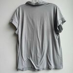 Eberjay Eberjey Gray Floral Trim Button Down Short Sleeve Pajama Set Size Small? Medium? Photo 5