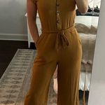 Banana Republic Ribbed Knit Cropped Jumpsuit Photo 0