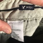 American Eagle olive green midi size 0 shorts Green Photo 2