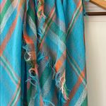 Blue and Orange Scarves for Chic Accessories Photo 1
