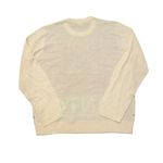 Elf Ugly Christmas Sweater Women's L Ivory Green Red "OMG! Santa" Crewneck Tan Size L Photo 1