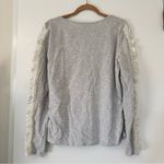 Sundance  Bellini Top Ruched Velvet Long Sleeve Womens Medium Photo 1