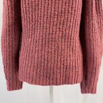 Leith New Chunky Knit Mock Neck Sweater Pullover Raspberry Pink Photo 11