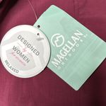 Magellan outdoors  Relaxed Fit Burgundy Short Sleeve Women’s Shirt Photo 6