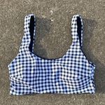 Checkered Bikini Top Size L Photo 0