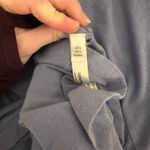 Anthropologie ‎ Daily Practice Blue Athletic Casual Long Sleeve Midi Dress Small Photo 4