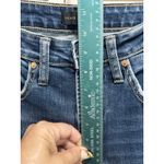 Silver Jeans Beau Straight Med Wash Mid Rise Size 27x28.5 Western Distress Photo 1