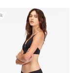 Billabong Women's Sol Searcher V Neck Cami Bikini Top Black Size XS NWT Photo 2