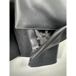 Sofia Vergara Jeans Women’s Soft Faux Leather Single Breasted Blazer Black Sz M Size M Photo 6