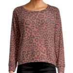 Olivia Rae NWT Leopard Print Sweatshirt Crew Neck Pullover SOFT Photo 0