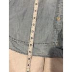 Madewell  denim shirt womens western work size XS button up long sleeve cowboy Photo 5