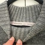 Athleta  Sunset Merino Wool Grey Ombre Sweater Mock Turtleneck Women's Large Photo 5