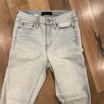 Aeropostale Womens High Waisted Distressed Jegging Size 00 Blue Stretch Photo 3