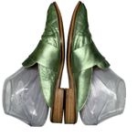 Free People  Mule Size 36 US 6 At Ease Loafer Slip On‎ Shoes Green Made In Spain Photo 5