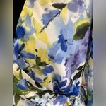 Pretty midi dress 🤍💙NEW💙💛 Blue Size 8 Photo 7