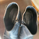 Franco Sarto Boho Chic Biker Leather and Suede Buckle Ankle Booties Photo 1