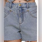 Avec Les Filles  High Waist Cutoff Shorts sz 28 Photo 2
