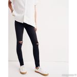Madewell Denim Maternity Skinny Jeans Black Size 27 Photo 10