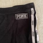 PINK - Victoria's Secret Victoria’s Secret Pink Black Leggings Photo 2