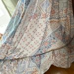 Blue B Collection Shirred Ruffled Sundress Pink Size M Photo 2