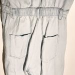 ZARA  Light Wash Short Sleeve Denim Jumpsuit – Size M Photo 3