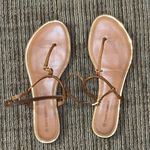 Tory Burch  Brown Leather Sandals Photo 0