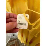 Free People Beach Yellow Maxi Dress size M NWT Photo 2