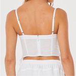 Gilly Hicks NWT Cotton Side Lace up Corset Size Small Photo 2