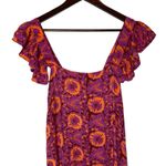 House of Harlow 1960 Jackie Floral Midi Dress Pink Photo 3