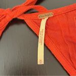 Free People Half Moon Bay Playsuit, burned orange, Cotton, swiss dot, eyelet, M Photo 3